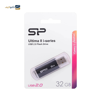 فلش مموری سیلیکون پاور مدل Ultima II I-Series USB 2.0 ظرفیت 32 گیگابایت - Silicon Power Ultima II I-Series USB 2.0 Flash Memory 32GB