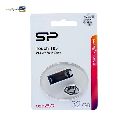 فلش مموری سیلیکون پاور مدل Touch T03 ظرفیت 32 گیگابایت - Silicon Power Touch T03 Flash Memory 32GB