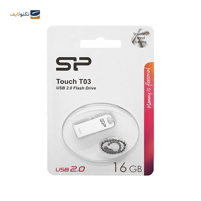 فلش مموری سیلیکون پاور مدل Touch T03 ظرفیت 16 گیگابایت - Silicon Power Touch T03 Flash Memory 16GB