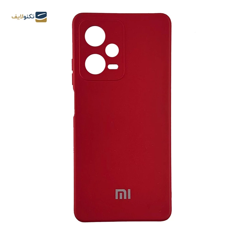 قاب گوشی پوکو X5 مدل محافظ لنزدار سیلیکونی - Silicone lens protector Cover For Poco X5 - Redmi Note 12 5G