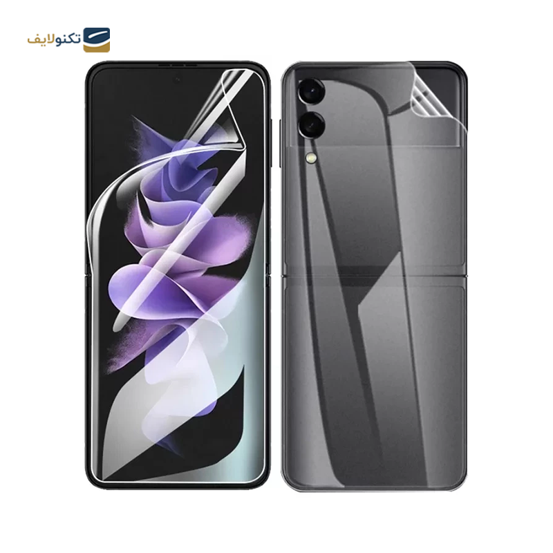 محافظ صفحه نمایش و پشت گوشی سامسونگ Galaxy Z Flip 4 5G اپیکوی مدل Hydrogel - Epicoy Hydrogel Display and Back cover for Samsung Galaxy Z Flip 4 5G