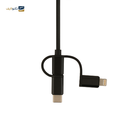 مبدل microUSB/ لایتنینگ/ USB-C به HDMI/VGA/AV پرووان مدل PHU560 - proOne PHU560 microUSB/ Lightning/ USB-C to HDMI/VGA/AV OTG Adapter
