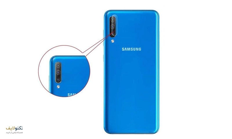 محافظ لنز دوربین گوشی سامسونگ مدل Galaxy A7 2018 - Camera Lens Protector For Samsung Galaxy A7 2018