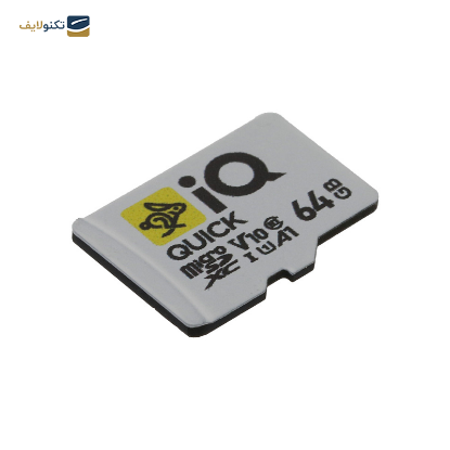 کارت حافظه‌ microSDXC آی کیو کلاس 10 استاندارد U1 مدل V10 A1 ظرفیت 64 گیگابایت - IQ Memory Card V10 A1 MicroSDHC U1 Class 10 - 64GB