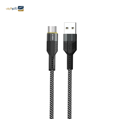 کابل میکرو یو اس بی هیسکا مدل LX-305M طول 2 متر - Hiska LX-305M MicroUSB to USB cable 2m