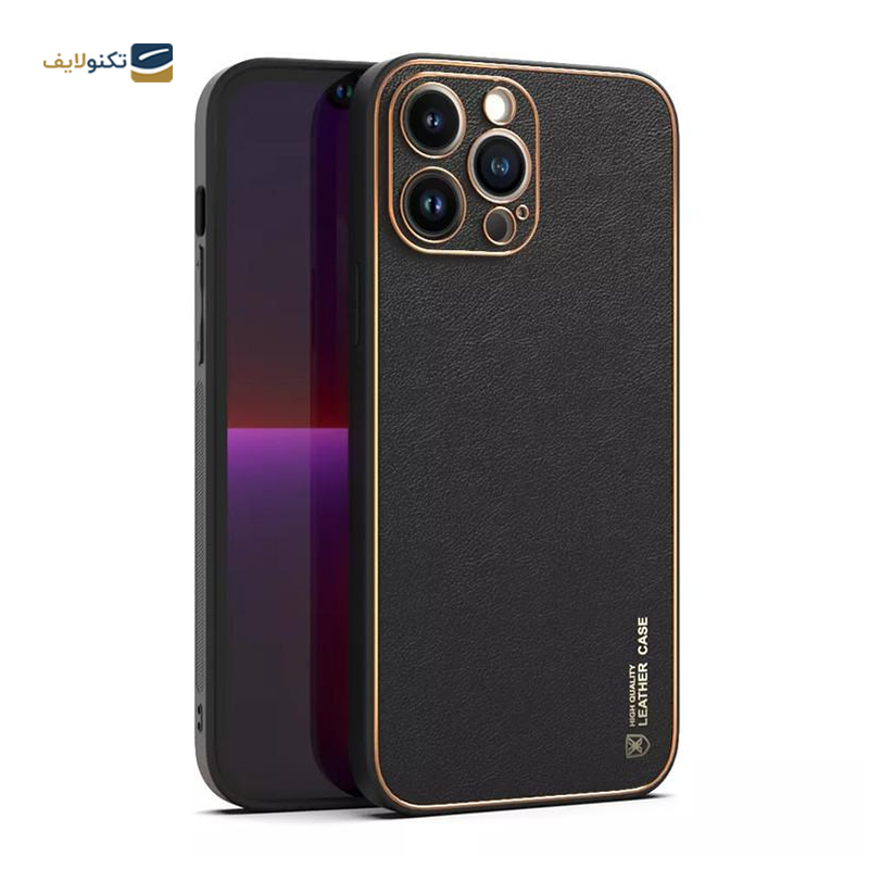 کاور گوشی اپل iPhone 13 Pro Max اپیکوی مدل Leather Case - Epicoy Leather Case Cover For iPhone 13 Pro Max