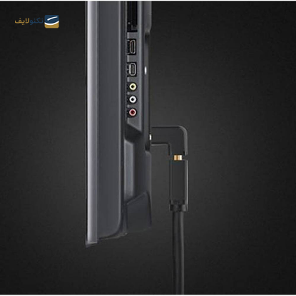 تبدیل HDMI نری به مادگی یوگرین مدل 20109 زاویه 90 درجه - UGREEN 20109 HDMI Male To Female Angled Adapter--Up
