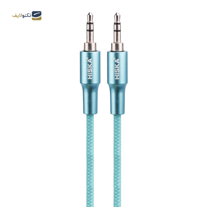 کابل AUX هیسکا مدل W35 طول 1.2 متر - HISKA W35 Stereo AUX Cable 1.2m