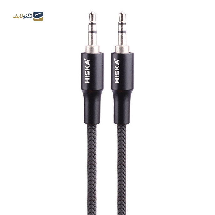 کابل AUX هیسکا مدل W35 طول 1.2 متر - HISKA W35 Stereo AUX Cable 1.2m