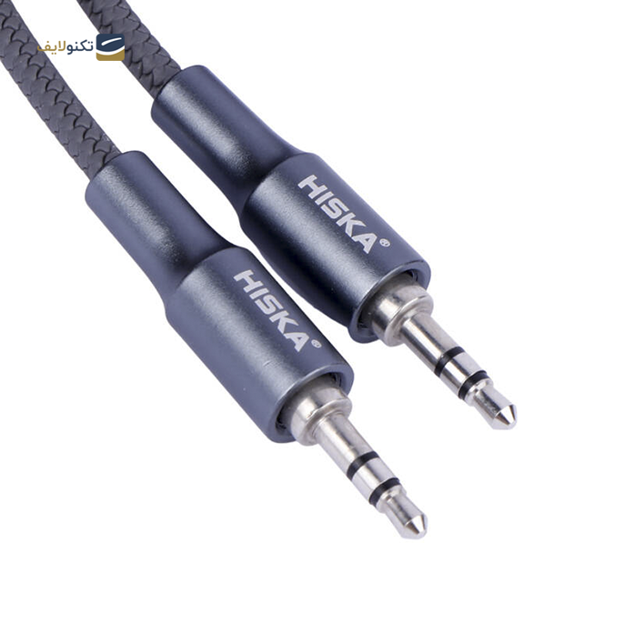 کابل AUX هیسکا مدل W35 طول 1.2 متر - HISKA W35 Stereo AUX Cable 1.2m