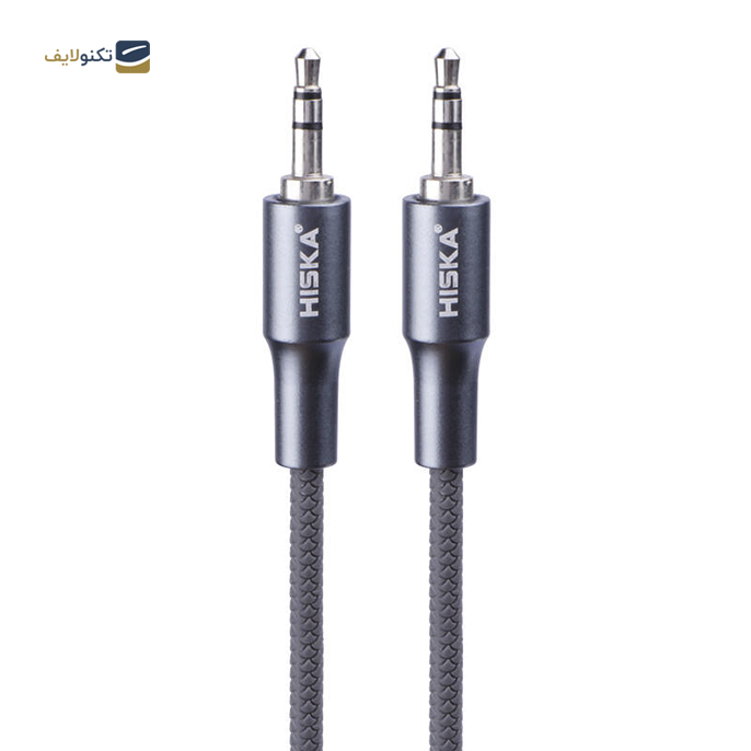 کابل AUX هیسکا مدل W35 طول 1.2 متر - HISKA W35 Stereo AUX Cable 1.2m