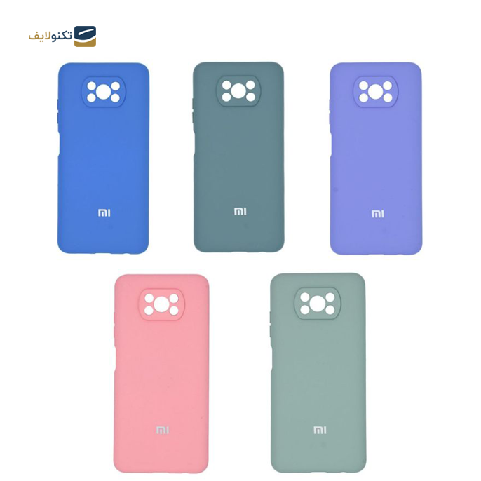  کاور سیلیکونی محافظ لنزدار مناسب برای گوشی موبایل شیائومی Poco X3 NFC/ Poco X3 Pro - Cover For Xiaomi Poco X3 NFC/ Poco X3 Pro