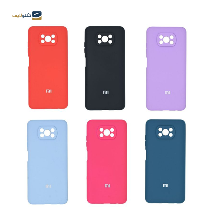  کاور سیلیکونی محافظ لنزدار مناسب برای گوشی موبایل شیائومی Poco X3 NFC/ Poco X3 Pro - Cover For Xiaomi Poco X3 NFC/ Poco X3 Pro