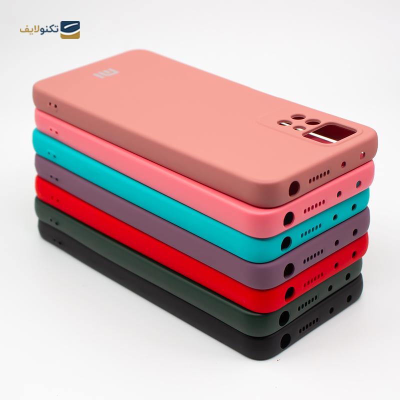 کاور گوشی شیائومی Redmi Note 12 pro 4G مدل محافظ لنزدار سیلیکونی - Silicone lens protector Cover For Xiaomi Redmi Note 12 pro 4G - Note 11 Pro