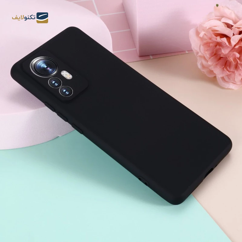 کاور گوشی شیائومی Xiaomi 12 Lite مدل محافظ لنزدار سیلیکونی - Silicone lens protector Cover For Xiaomi 12 Lite