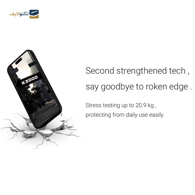 گلس گوشی اپل iPhone 14 Pro Max کی-زد دوو مدل Anti-Dust - KZDOO Anti-Dust iPhone 14 Pro Max Screen Protector