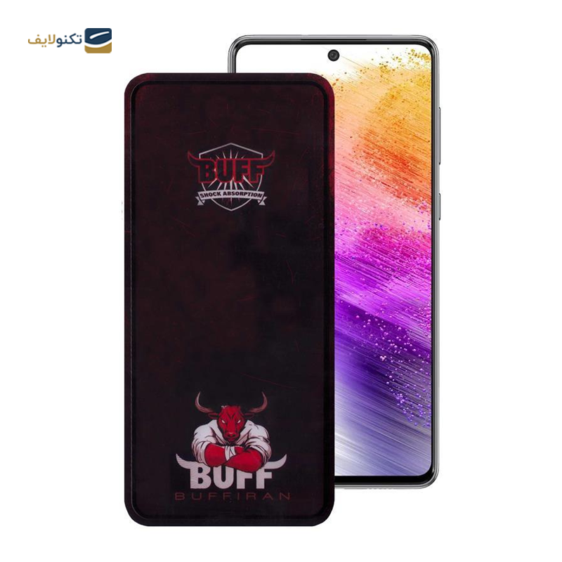 گلس گوشی سامسونگ Galaxy A73 - A72 بوف مدل Muscle-Bull - BUFF Muscle-Bull Screen Protector for Samsung Galaxy A73 - A72