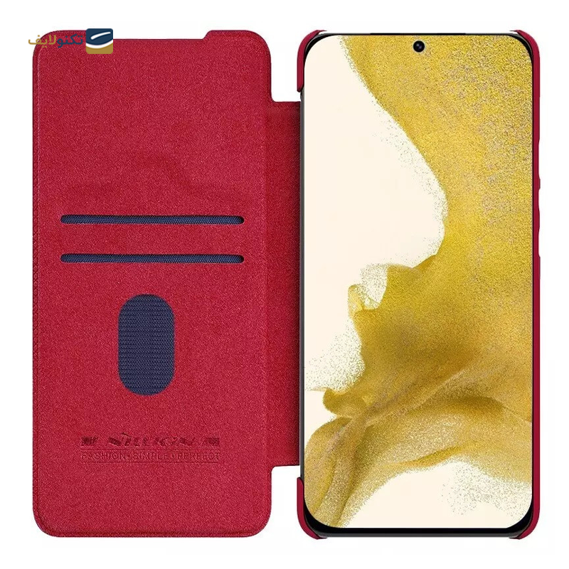کیف کلاسوری گوشی سامسونگ Galaxy S23 Plus نیلکین مدل Qin Pro Leather Case - Nillkin Qin Pro Leather Case for Galaxy S23 Plus