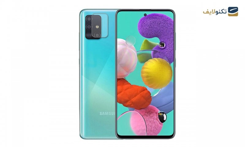 گلس لنز دوربین گوشی مدل  Galaxy A51 - Glass Lens For Samsung Galaxy A51