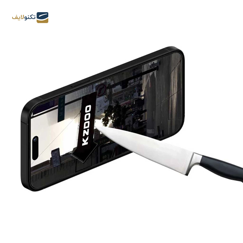 گلس گوشی اپل iPhone 14 Pro Max کی-زد دوو مدل Anti-Dust - KZDOO Anti-Dust iPhone 14 Pro Max Screen Protector
