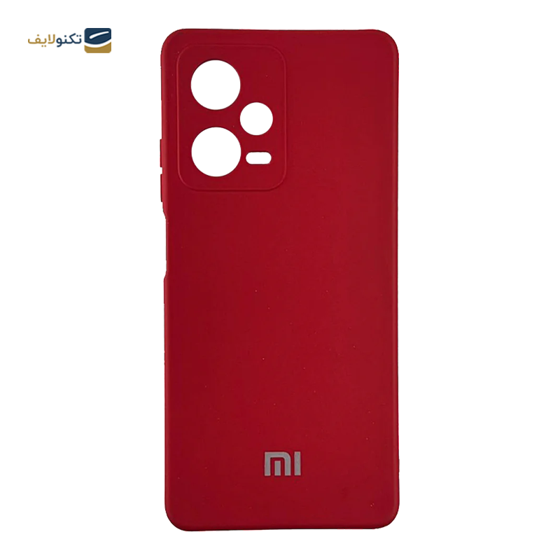 کاور گوشی شیائومی Redmi Note 12 Pro 5G مدل محافظ لنزدار سیلیکونی	 - Silicone lens protector Cover For Xiaomi Redmi Note 12 Pro 5G