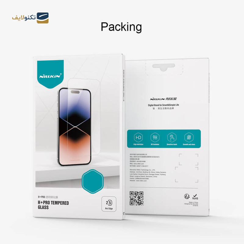 گلس گوشی شیائومی Redmi K60 Pro نیلکین مدل H Plus Pro - Nillkin H Plus Pro Screen Protector for Xiaomi Redmi K60 - K60 Pro - K60E