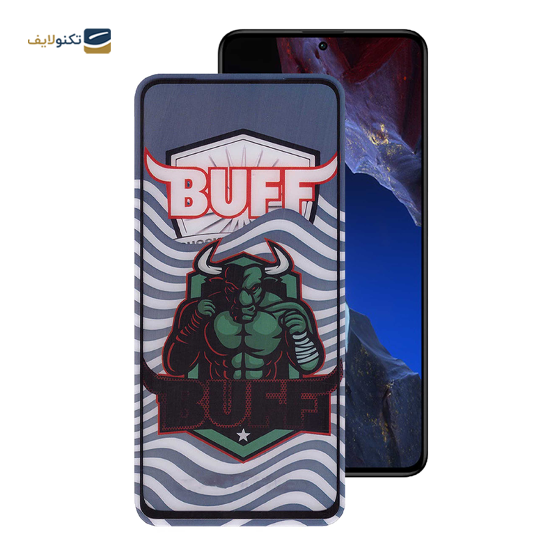 گلس گوشی شیائومی Redmi Note 12 Turbo بوف 5D مدل Super Power-G - Buff Super Power Screen Protector for Xiaomi Redmi Note 12 Turbo - Poco F5 Pro - Poco F5