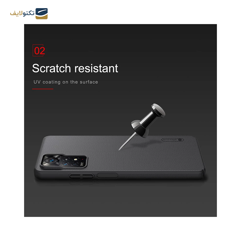 کاور گوشی شیائومی Redmi Note 12T Pro نیلکین مدل Super Frosted Shield - Nillkin Super Frosted Shield cover for Xiaomi Redmi Note 12T Pro - 11T Pro Plus