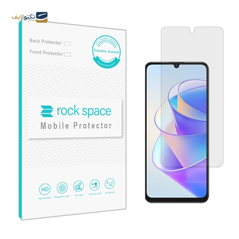 گلس گوشی آنر X7a راک اسپیس مدل Hydrogel HGL    - Rock Space Hydrogel HGL Screen Protector for HONOR X7a