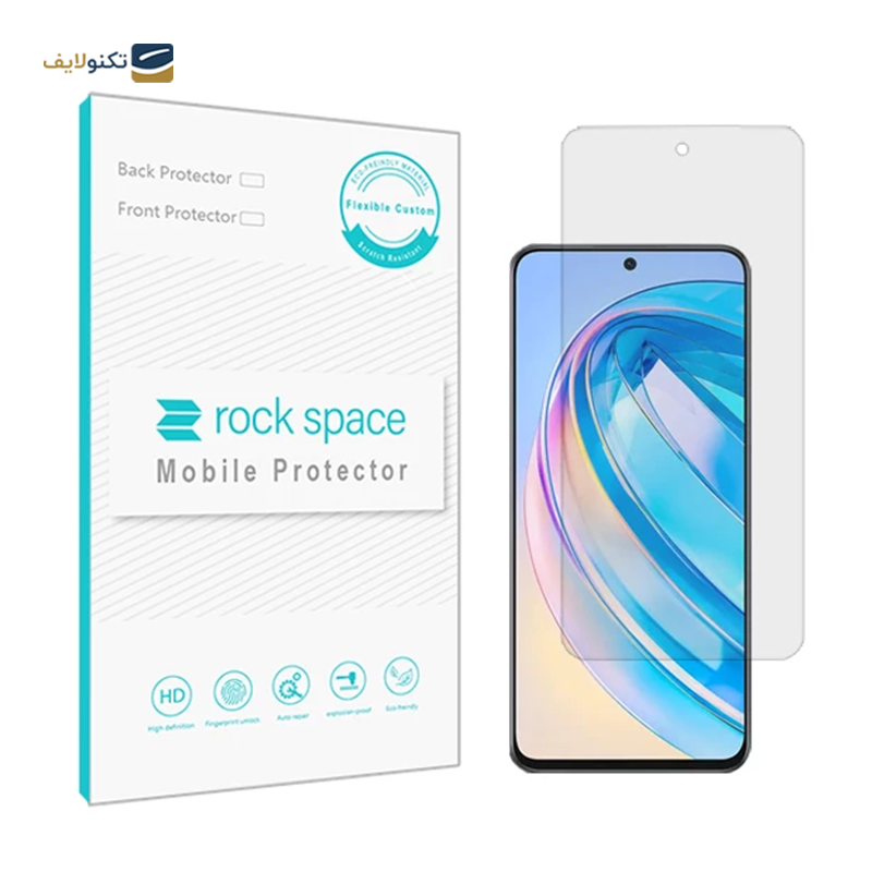 گلس گوشی آنر X8a راک اسپیس مدل Hydrogel HGL   - Rock Space Hydrogel HGL Screen Protector for HONOR X8a