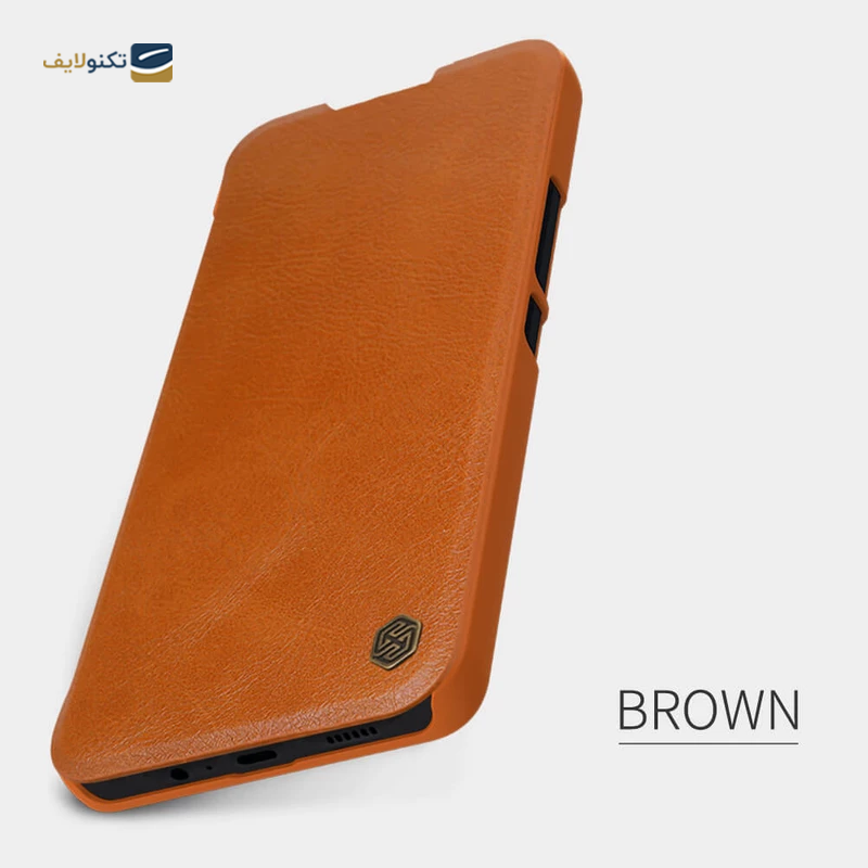 کیف کلاسوری گوشی سامسونگ Galaxy A14 5G نیلکین مدل Qin Leather - Nillkin Qin Leather cover for Samsung Galaxy Galaxy A14 5G