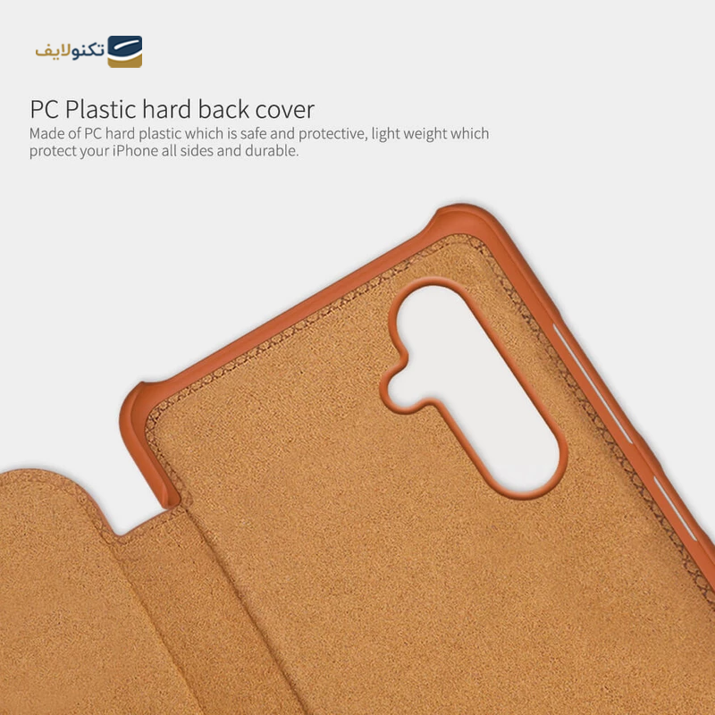 کیف کلاسوری گوشی سامسونگ Galaxy A14 5G نیلکین مدل Qin Leather - Nillkin Qin Leather cover for Samsung Galaxy Galaxy A14 5G