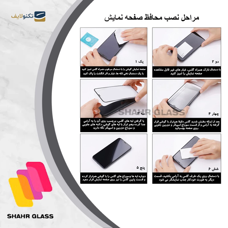 محافظ صفحه نمایش گوشی سامسونگ Galaxy A14 شهر گلس سرامیکی مات مدل CMT9D  - Shahr Glass ceramic CMT9D Ceramics Matte screen protector for Samsung Galaxy A14