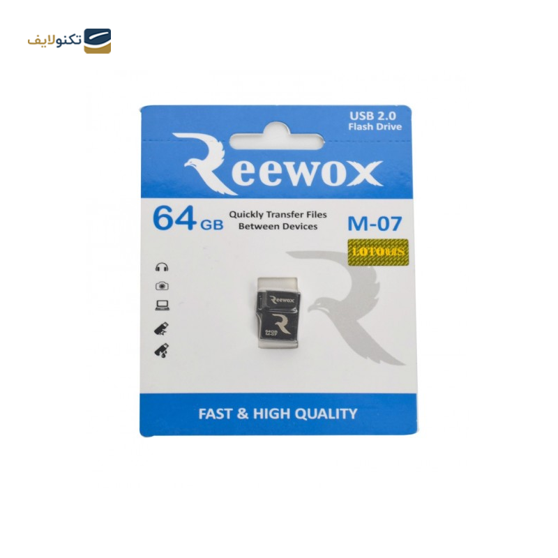 فلش مموری ریوکس مدل M-07 ظرفیت 64 گیگابایت - Reewox M-07 Flash Memory-64GB