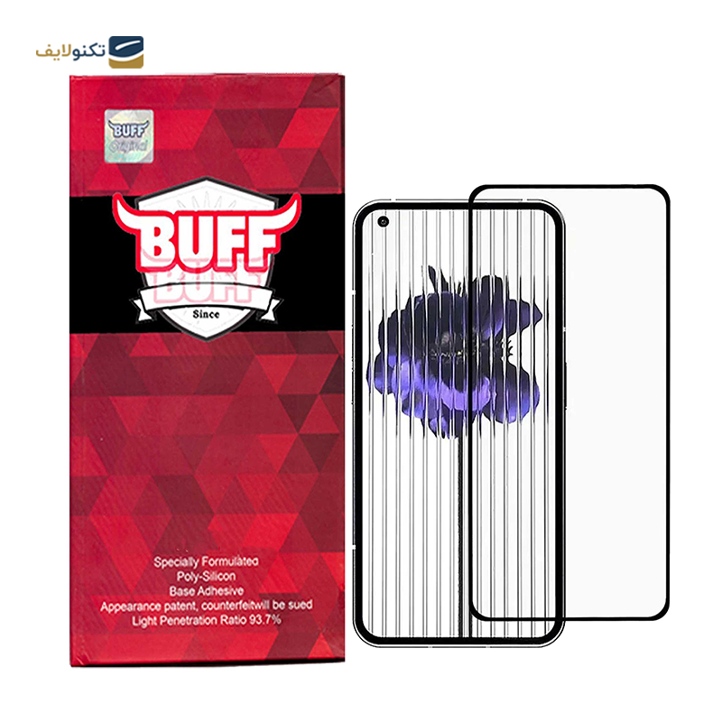 گلس گوشی ناتینگ Phone 1 بوف مدل 5D-Full  - BUFF 5D-Full Glass Screen Protector for Nothing Phone 1