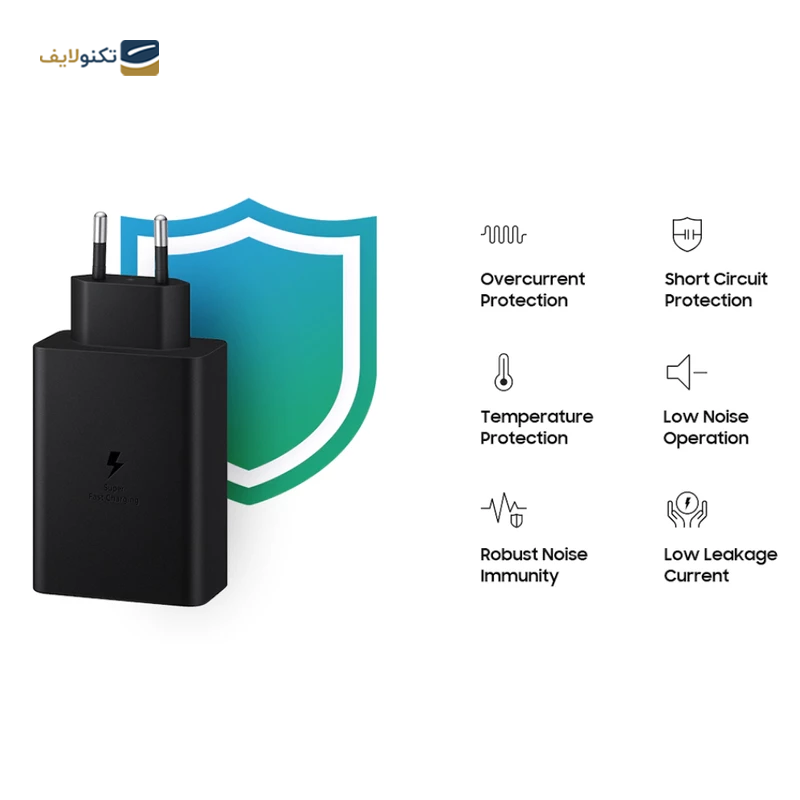 شارژر دیواری سامسونگ مدل EP-T6530 توان 65 وات - Samsung EP-T6530 wall Charger 65W