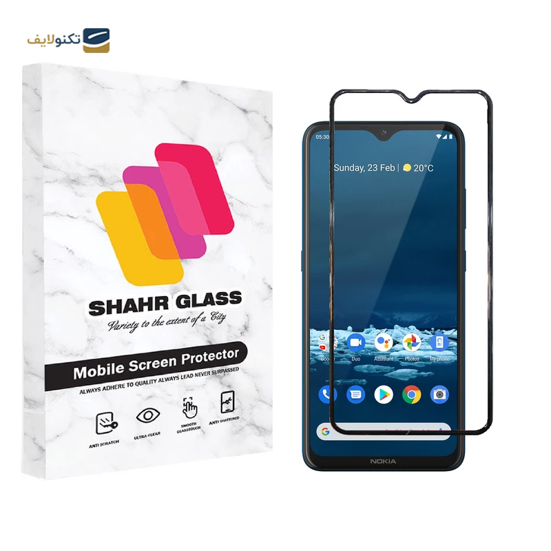 گلس گوشی نوکیا 5.3 شهر گلس مدل WEVA - Shahr Glass WEVA Nokia 5.3 Screen Protector
