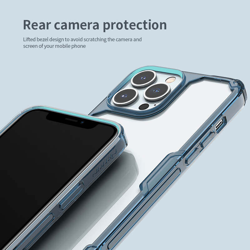 کاور گوشی اپل iPhone 13 Pro نیلکین مدل Nature TPU Pro  - Nillkin Nature TPU Pro cover for iPhone 13 Pro
