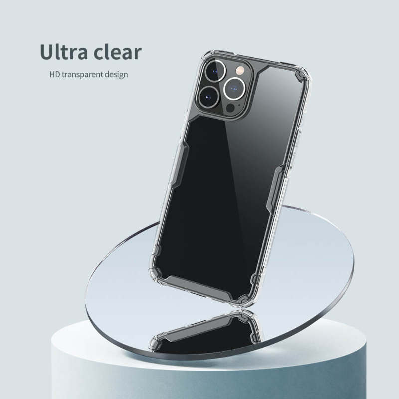 کاور گوشی اپل iPhone 13 Pro نیلکین مدل Nature TPU Pro  - Nillkin Nature TPU Pro cover for iPhone 13 Pro