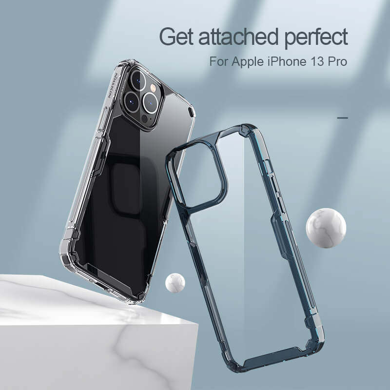 کاور گوشی اپل iPhone 13 Pro نیلکین مدل Nature TPU Pro  - Nillkin Nature TPU Pro cover for iPhone 13 Pro