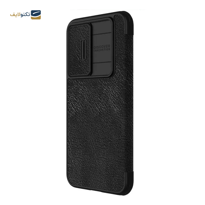 کیف کلاسوری گوشی سامسونگ Galaxy S23 FE نیلکین مدل Qin Pro Leather - Nillkin Qin Pro Leather Cover for Samsung Galaxy S23 FE