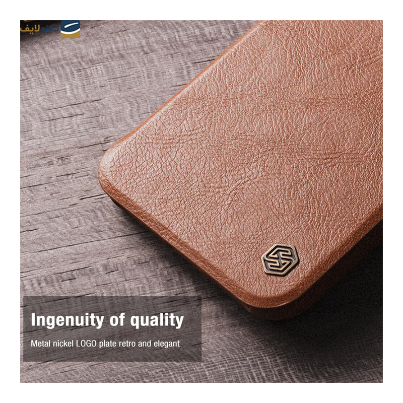 کیف کلاسوری گوشی سامسونگ Galaxy S23 FE نیلکین مدل Qin Pro Leather - Nillkin Qin Pro Leather Cover for Samsung Galaxy S23 FE