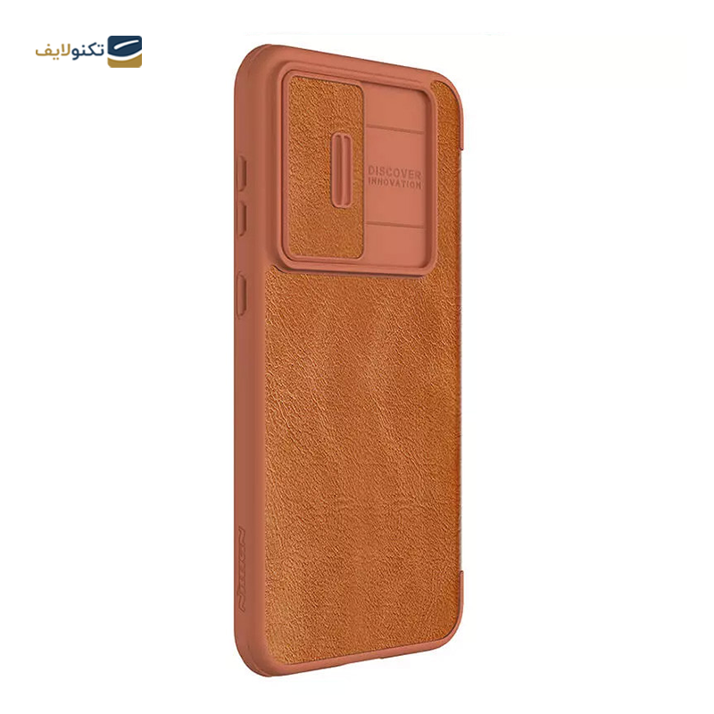 کیف کلاسوری گوشی سامسونگ Galaxy S23 FE نیلکین مدل Qin Pro Leather - Nillkin Qin Pro Leather Cover for Samsung Galaxy S23 FE