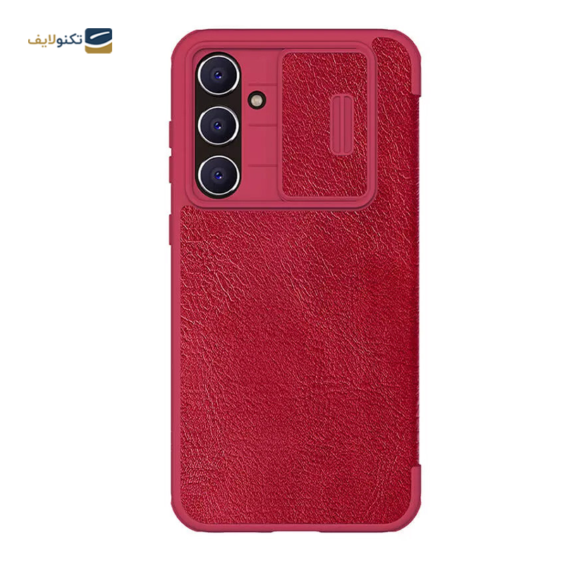 کیف کلاسوری گوشی سامسونگ Galaxy S23 FE نیلکین مدل Qin Pro Leather - Nillkin Qin Pro Leather Cover for Samsung Galaxy S23 FE