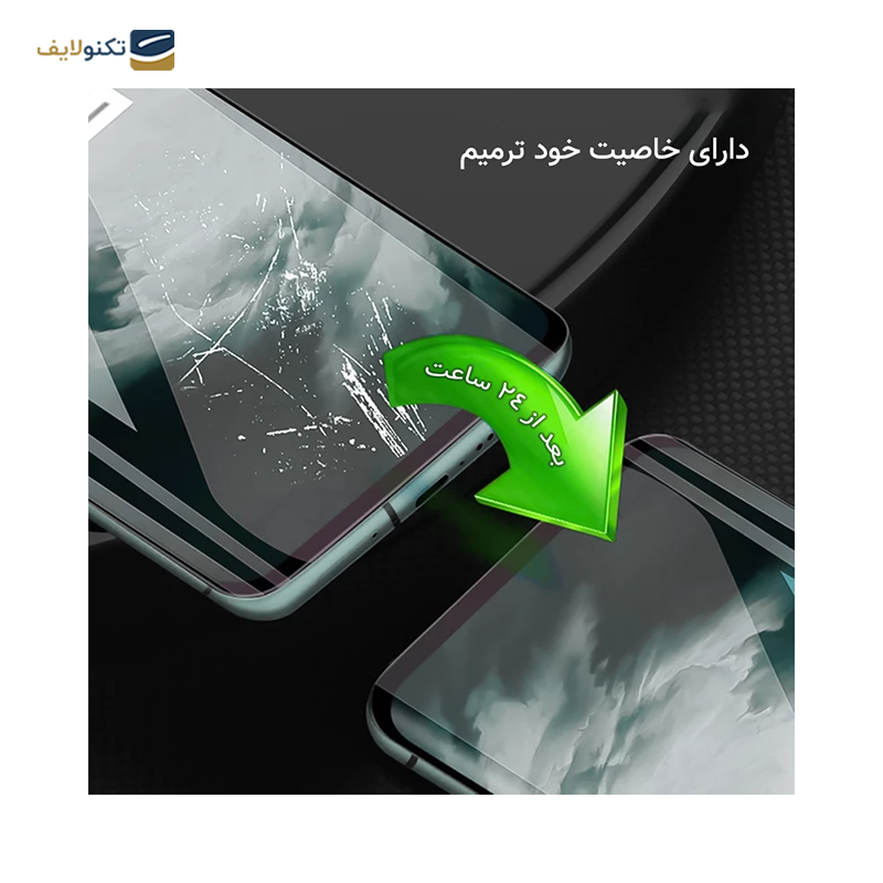 گلس گوشی سامسونگ S23 FE راک اسپیس مدل Hygel - Rock Space Hygel Screen Protector for Samsung Galaxy S23 FE