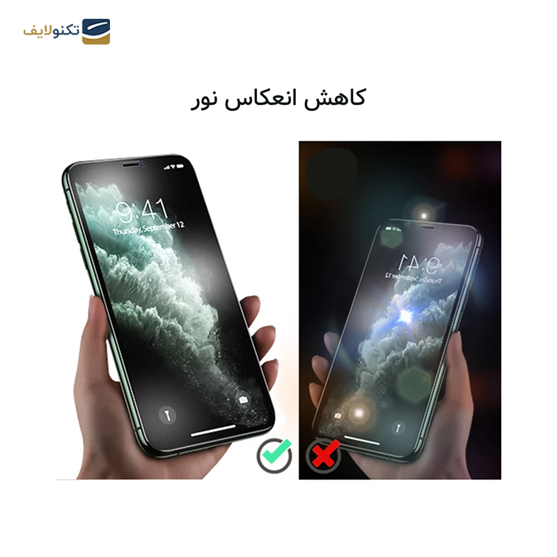 گلس گوشی موتورولا Edge 40 راک اسپیس مات مدل HyMTT - Rock Space HyMTT Screen Protector for Motorola Edge 40