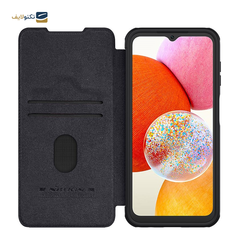کیف کلاسوری گوشی سامسونگ Galaxy A14 4G نیلکین مدل Qin Pro Leather - Nillkin Qin Pro Leather cover for Samsung Galaxy Galaxy A14 4G