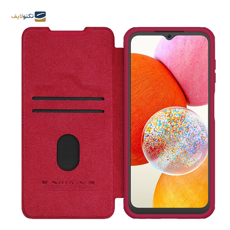 کیف کلاسوری گوشی سامسونگ Galaxy A14 4G نیلکین مدل Qin Pro Leather - Nillkin Qin Pro Leather cover for Samsung Galaxy Galaxy A14 4G