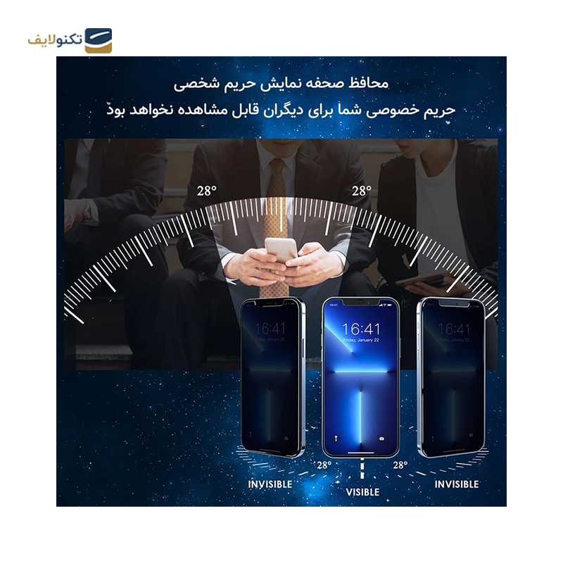 گلس گوشی سامسونگ S23 FE راک اسپیس پرایوسی مدل HyPRV - Rock Space Privacy HyPRV Screen Protector for Samsung Galaxy S23 FE