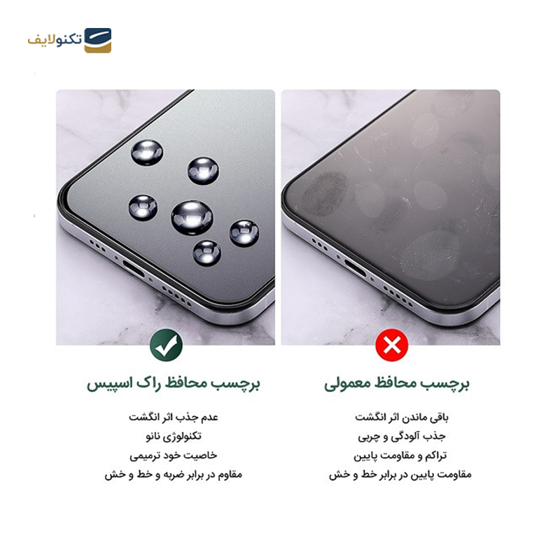 گلس مات گوشی هوآوی Mate 60 pro راک اسپیس مدل MTT - Rock Space MTT Screen Protector for Huawei Mate 60 pro